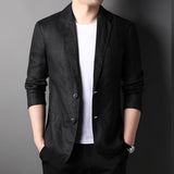 Men Linen Suits Spring and Autumn Linen Blazer
