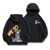 Tom and Jerry Hoodie Sweater Men's Autumn and Winter Long Sleeve Fashion Brand Cartoon Couple Coat Women