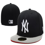 La 59fifty Hats Yankees Flat-Brimmed Cap NY Baseball Cap
