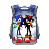 Sonic Backpack Sonic Elementary School Student Polyester School Bag Reflective Stripe Backpack