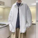 Corduroy Patch Jacket Corduroy Shirt Coat Men's Casual Spring and Autumn Long Sleeve