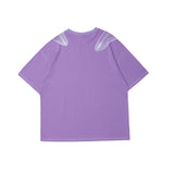 Men T Shirt Summer Casual Tops Cartoon Rabbit Print Short Sleeve T-shirt