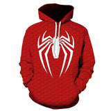 Men Spider Hoodie Marvel Series Sweater 3D Printing Autumn and Winter