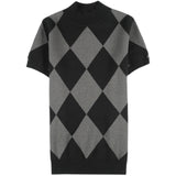 Men Short Sleeve T-shirt Summer Men's Short Sleeve Knitted T-shirt