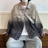 Denim Shirts Denim Jacket Men's Autumn Workwear Jacket