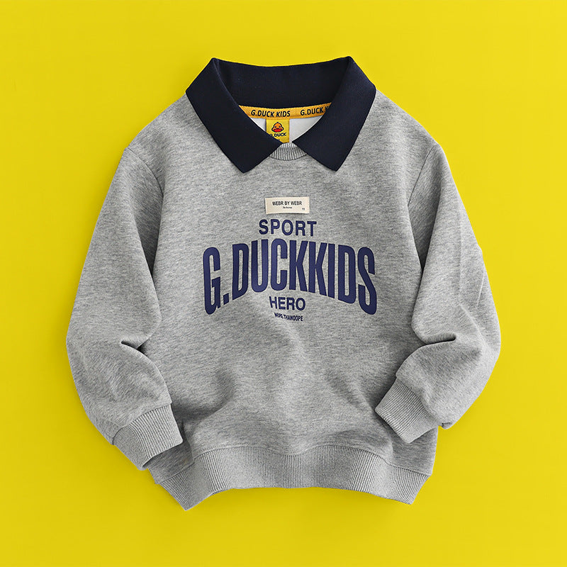 Children Hoodie Sweatshirts Sweater Spring and Autumn Children