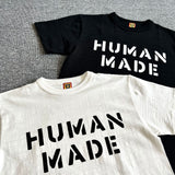 Human Made T-Shirt Slub Cotton Couple Loose T-shirt