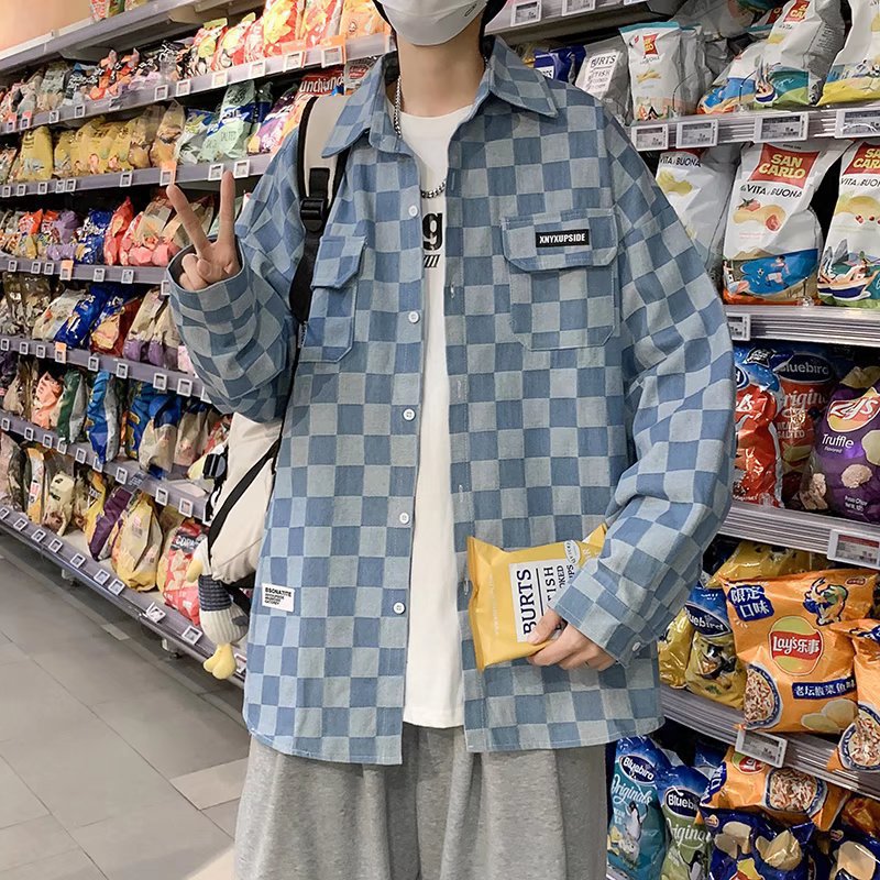 Denim Shirts Men's and Women's Spring Coat