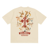 Present Angel T Shirt Spring and Summer Print Top High Street Men and Women Loose