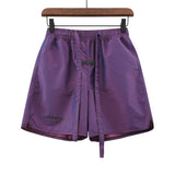 Fog Essentials Shorts High Street Fog Fear Of God Double Line Essentials Colorful Drawstring Shorts Men's and Women's Fifth Pants