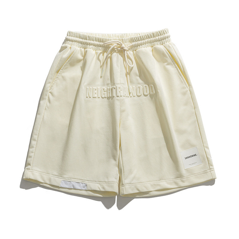 2022 Summer Man Outfits Sports Style with Letters Loose All-Match