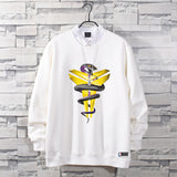 In Memory of Kobe Hoodie Commemorative Kobe 24 Sports Cotton Sweater Fleece-Lined