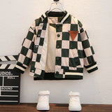Toddler Boys Jackets Children's Clothing Boys' Coat Autumn Baseball Uniform Casual