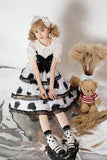 Gothic Lolita Harajuku Style Clothing Cow Lolita JSK Suspender Dress