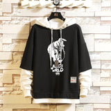 Juice WRLD in Loving Memory Hoodie Singer Juice WRLD Printing Fashion Loose False Two Pieces Spring and Autumn