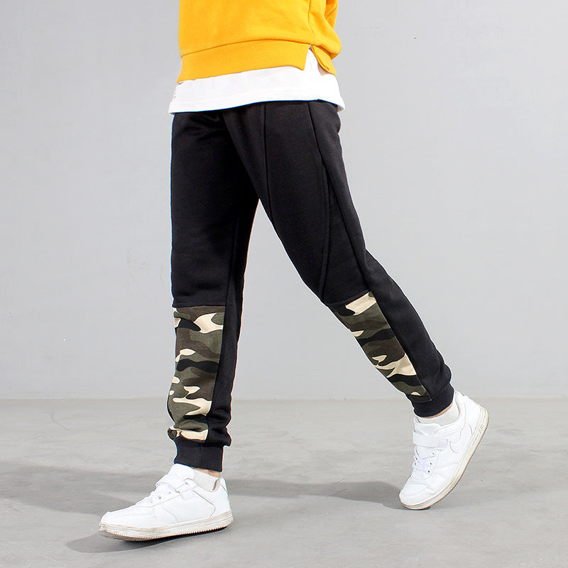 Children Boy Pants Spring and Autumn Casual Sweatpants Sports Pants