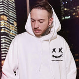 Smiley Face Hoodie Smiley Sweater Men's Printed Autumn and Winter