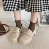 Nude Pumps Block Heel