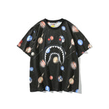 Bape T Shirt Short Sleeve Men and Women Loose-Fitting Casual T-shirt