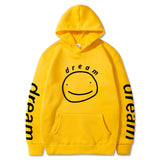 Dreamwastaken Men's Novelty Hoodies Dream Merch Shirt 2D Printed Casual Fashion Loose Hooded Sweater