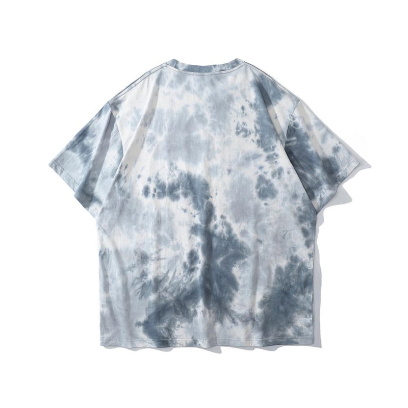 Men T Shirt Summer Casual Tops Letter Print Short-Sleeve T-shirt Men's Fashion Brand round Neck Street Fashion Loose Half Sleeve