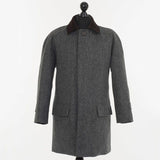 John Dutton Jacket Autumn and Winter Woolen Coat Men's Solid Color Mid-Length Trench Coat Coat
