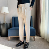 Men Pant Striped Casual Pants