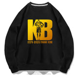 In Memory of Kobe T Shirt Men's Autumn Oversized Loose Coat Clothes