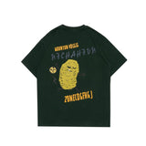 Men T Shirt Summer Casual Tops Men's Clothes Summer Wear Vintage Men's round Neck Short Sleeve American Casual Cartoon