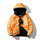 Varsity Jacket White Duck down Jacket