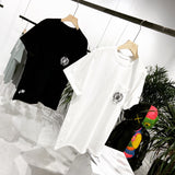 CHH Chrome Heart T Shirt Spring/Summer Printed Short-Sleeved T-shirt Men's and Women's Tops