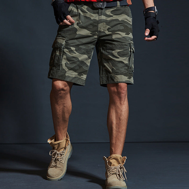 Men Shorts Men's Casual Shorts Sports Trendy Loose Pants