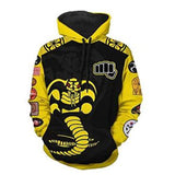 Cobra Kai Hoodie 3D Printing