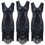 The Great Gatsby Daisy Dress Vintage Dress Sequined Tassel Dress