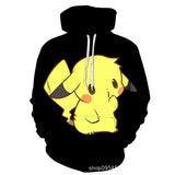 Men and Women Pokemon Pikachu Coat Pokemon 3D Digital Printing