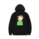 Dreamwastaken Men's Novelty Hoodies Dream Merch Shirt Cartoon Print Sweatshirt Casual Loose-Fitting Hoodie Outerwear Shirt