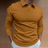 Polo Shirts Autumn and Winter Polo Shirt Long Sleeve Men