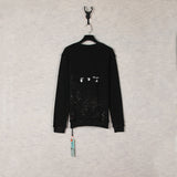 Off White Sweatshirts Long Sleeve round Neck Sweater Spring and Summer Pullover Sweater for Men and Women