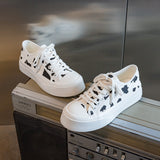 Cow Print Hey Dude Shoes Canvas Shoes Women's Shoes