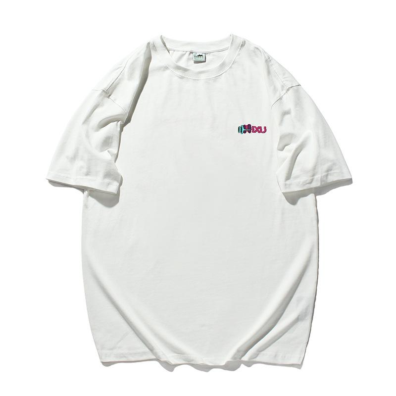 Men T Shirt Summer Casual Tops Men's Clothes Summer Wear Retro Men's round Neck Short Sleeve Leisure Skull Printed T-shirt Trendy Men