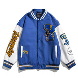 Letterman Jacket Outfit Senior Jackets Varsity Baseball Coat Men's Spring and Autumn Casual Jacket