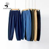 Children Boy Pants Summer Girls' Summer Cotton Trousers