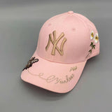 La 59fifty Hats Little Bee Baseball Cap Female Sun Protection Sun Hat Male