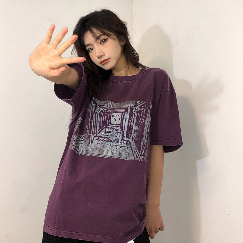 Cavempt Ce Life Cav @ Empt Reflective Men's and Women's Short-Sleeved T-shirt