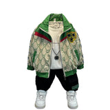 Toddler Boys Jackets Boys' Coat Spring and Autumn Children's Baseball Uniform