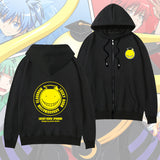 Smiley Face Hoodie Smiley Face Spring and Autumn Hoodie Men's and Women's Casual Clothes Zipper Coat