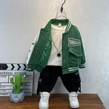Toddler Boys Jackets Boys' Baseball Jacket Coat Children