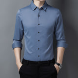 Men's Shirts Solid Color Shirt