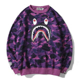 Bape Sweatshirt Camouflage Ape Crew Neck Sweater