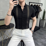 Men's Short-Sleeved Shirt Woven